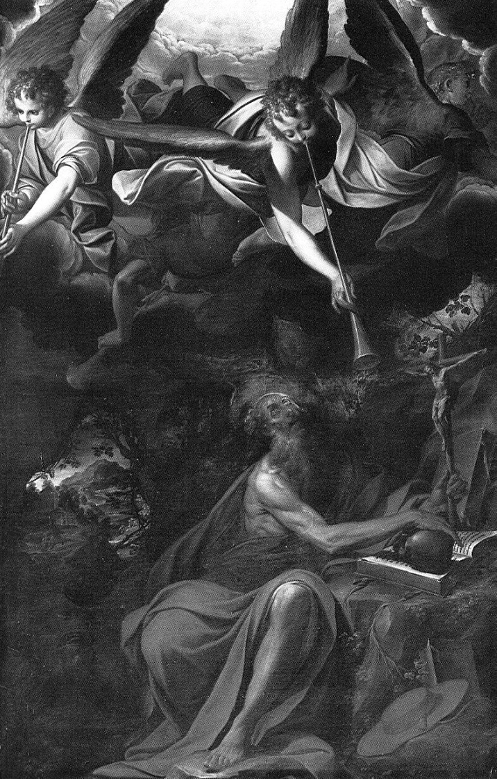 San Gerolamo sente le quattro trombe del Giudizio Universale - Brera, Milano